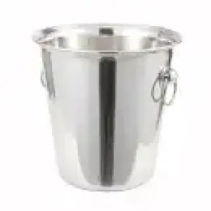 Winco WB-4 8" Wine Bucket - Stainless Steel, Mirror Finish
