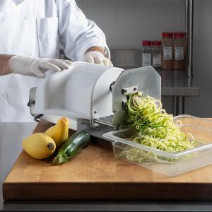 Nemco 55150B-P Powerkut Table Mount Vegetable Noodler - 120V