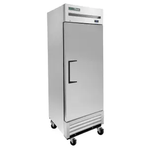 True T-19-HC 27" One Section Reach In Refrigerator, (1) Right Hinge Solid Door, 115v