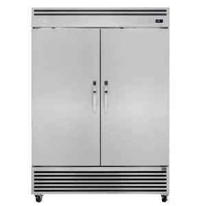 True TGN-2R-2S 57 5/8" Two Section Reach In Refrigerator, (2) Left/Right Hinge Solid Doors, 120v
