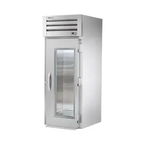 True STG1RRI-1G-HC 35" One Section Roll In Refrigerator, (1) Right Hinge Glass Door, 115v