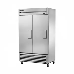 True TS-43-HC 47" Two Section Reach In Refrigerator, (2) Left Hinge Solid Doors, 115v