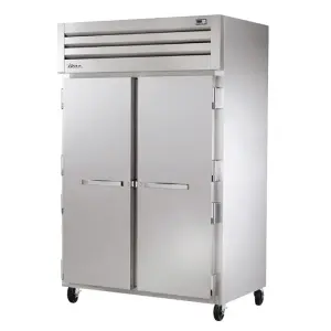 True STG2R-2S-HC 52 3/5" Two Section Reach In Refrigerator, (2) Left Hinge Solid Doors, 115v