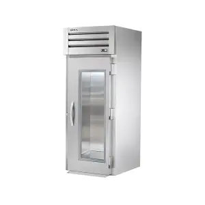 True STA1RRI-1G-HC 35" One Section Roll In Refrigerator, (1) Right Hinge Glass Door, 115v