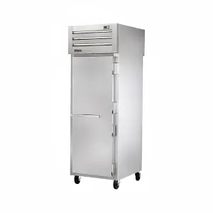 True STG1RPT-1S-1S-HC 27 1/2" One Section Pass Thru Refrigerator, (2) Right Hinge Solid Doors, 115v