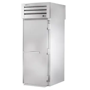 True STG1RRT-1S-1S-HC 35" One Section Roll Thru Refrigerator, (2) Right Hinge Solid Door, 115v