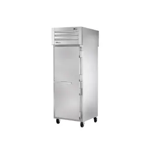 True STA1RPT-1S-1S-HC 27 1/2" One Section Pass Thru Refrigerator, (2) Right Hinge Solid Doors, 115v