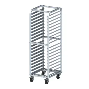 Winco AWRK-20HBK 21 3/4"W 20 Sheet Pan Rack w/ 3" Bottom Load Slides