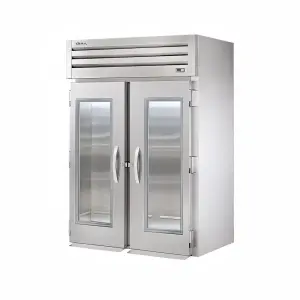 True STA2RRI-2G-HC 68" Two Section Roll In Refrigerator, (2) Left/Right Hinge Glass Doors, 115v