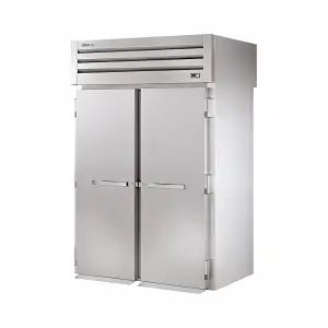 True STG2RRT89-2S-2S-HC 68" Two Section Roll Thru Refrigerator, (4) Left/Right Hinge Solid Doors, 115v
