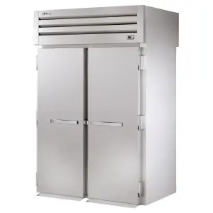 True STA2RRT-2S-2S-HC 68" Two Section Roll Thru Refrigerator, (4) Left/Right Hinge Solid Doors, 115v