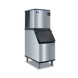 Manitowoc Ice IYT0620W/D320 560 lb Indigo NXT™ Half Cube Ice Machine w/ Bin - 264 lb Storage, Water Cooled, 115v