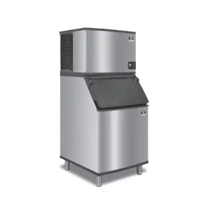 Manitowoc Ice IYT0750A/D970/K00470 715 lb Indigo NXT™ Half Cube Ice Machine w/ Bin - 882 lb Storage, Air Cooled, 208-230v