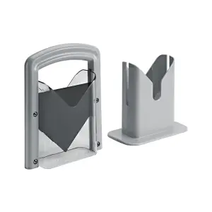 Winco BGS-1 Bagel Slicer w/ Serrated Blade - Polycarbonate