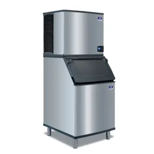 Manitowoc Ice IDT0900A/D570 851 lb Indigo NXT™ Full Cube Ice Machine w/ Bin - 532 lb Storage, Air Cooled, 208-230v