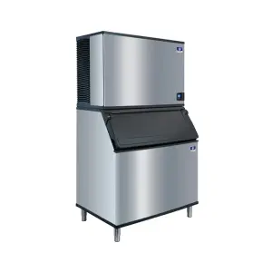 Manitowoc Ice IDT1900W/D970 1900 lb Indigo NXT™ Full Cube Ice Machine w/ Bin - 882 lb Storage, Water Cooled, 208-230v