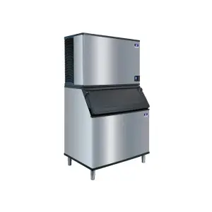 Manitowoc Ice IDT1500N/JCT1500/D970/RL50R410A 1675 lb Indigo NXT™ Full Cube Ice Machine w/ Bin - 882 lb Storage, Remote Cooled, 208-230v