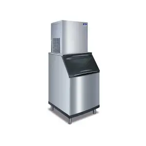 Manitowoc Ice RFF1220C/RCUF1200/D970/K00473 1152 lb Flake Ice Machine w/ Bin - 882 lb Storage, Remote Cooled, 208-230v