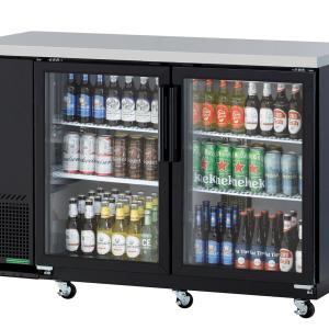 XBB-2SG-N6 2 Door Back Bar - Glass Door (59")