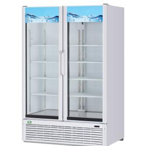 XGM-47W-N 2 Door Glass Door Merchandiser- White