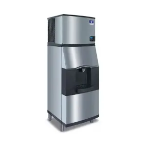 Manitowoc Ice IDT0300A/SFA292 305 lb Full Cube Ice Machine w/ Ice Dispenser - 180 lb Storage, Bucket Fill, 115v
