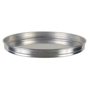 Winco APZK-1415 14" Round Pizza Pan, Aluminum