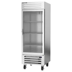 Beverage-Air RB27HC-1G 30" One Section Reach In Refrigerator, (1) Right Hinge Glass Door, 115v