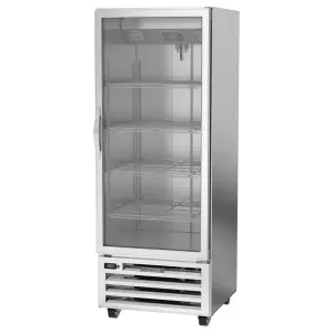 Beverage-Air RI18HC-G 27 1/4" One Section Reach In Refrigerator, (1) Right Hinge Glass Door, 115v