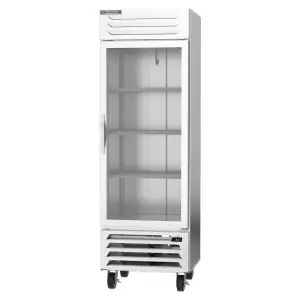 Beverage-Air RB19HC-1G 27 1/4" One Section Reach In Refrigerator - (1) Right Hinge Glass Door, 115v