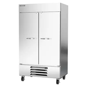 Beverage-Air HBR44HC-1 47" Two Section Reach In Refrigerator, (2) Left/Right Hinge Solid Doors, 115v