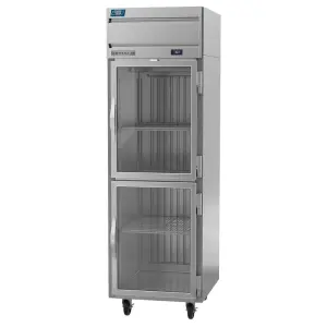 Beverage-Air CT1HC-1HG 26" One Section Reach In Refrigerator Freezer, (2) Right Hinge Glass Doors, 115v