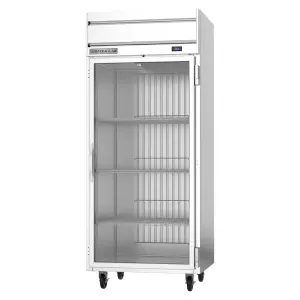 Beverage-Air HRS1WHC-1G 35" One Section Reach In Refrigerator, (1) Right Hinge Glass Door, 115v