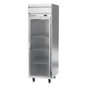 Beverage-Air HRPS1HC-1G 26" One Section Reach In Refrigerator, (1) Right Hinge Glass Door, 115v