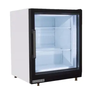 Beverage-Air CF3HC-1-W 23 7/10" One Section Display Freezer w/ Swing Door - Rear Mount Compressor, White, 115v