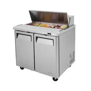 Turbo Air MST-36-N6 36" M3 Series Sandwich/Salad Prep Table w/ Refrigerated Base, 115v