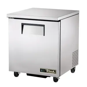 True TUC-27F-HC 27 5/8" W Undercounter Freezer w/ (1) Section & (1) Left Hinge Door, 115v