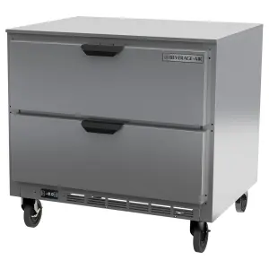 Beverage-Air UCFD36AHC-2 36" W Undercounter Freezer w/ (1) Section & (2) Drawer, 115v