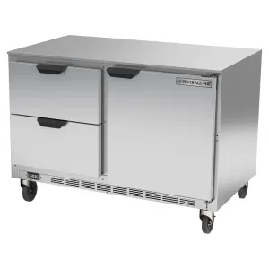 Beverage-Air UCFD48AHC-2 48" W Undercounter Freezer w/ (2) Section & (1) Door (2) Drawers, 115v