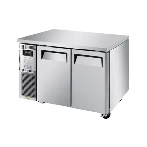 Turbo Air JURF-48-N 47 1/4" W Undercounter Refrigerator/Freezer w/ (2) Section & (2) Door, 115v