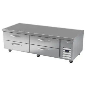 Beverage-Air WTRCS72HC 72" Hydrocarbon Series Chef Base w/ (4) Drawers - 115v
