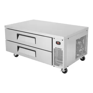 Turbo Air TCBE-52SDR-N 52 1/4" Super Deluxe Chef Base w/ (2) Drawers - 115v
