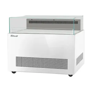 Turbo Air TOS-50NN-W 50-1/4" Horizontal Open Air Sandwich & Cheese Merchandiser w/ (1) Level, 115v