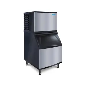 Koolaire KDT0300A/K400 330 lb KDT Series Full Cube Ice Machine w/ Bin - 365 lb Storage, Air Cooled, 115v