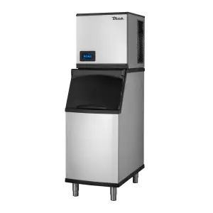 True TCIM-522-FA1-A~T-3/TIB-422-A 550 lb Full Cube Ice Machine w/ Bin - 320 lb Storage, Air Cooled, 115v