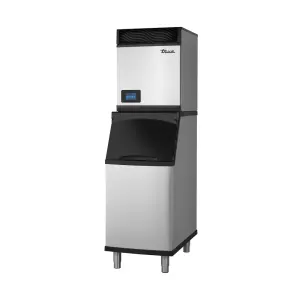 True TCIM-622-HA1-A/TIB-422-A 640 lb True Ice Series Half Cube Ice Machine w/ Bin - 320 lb Storage, Air Cooled, 115v