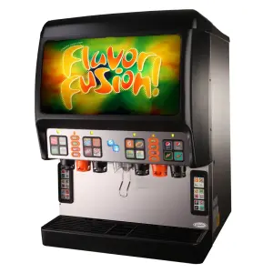 Cornelius 621057644 Countertop Cube Ice & Soft Drink Dispenser - 255 lb Storage, Cup Fill, 115v