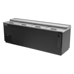 Beverage-Air DW94HC-B 95" Forced Air Bottle Cooler - Holds (936) 12 oz Bottles, Bottle Opener, 115v