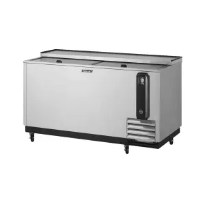 Turbo Air TBC-65SD-N6 65" Forced Air Bottle Cooler - Holds (528) 12 oz Bottles, Stainless Interior, 115v