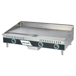 Winco EGD-36M 36" Electric Griddle w/ Manual Controls - 1/2" Steel Plate, 208-240v/1ph