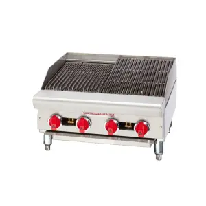 American Range ARSRB-24 24" Gas Charbroiler w/ Cast Iron Grates - Natural Gas